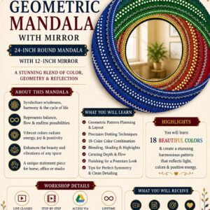 Geometric Mandala with Mirror — Live Masterclass
