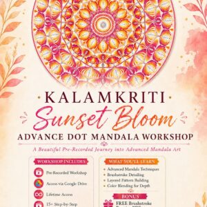 Sunset Bloom — Advance Dot Mandala