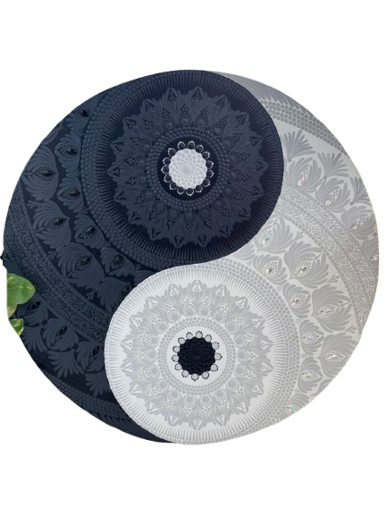 Yin Yang Dot Mandala Masterpiece