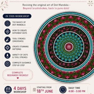 Original Dot Mandala Workshop – Back to the Beauty of Pure Dots